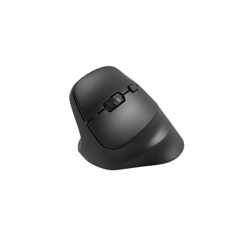 Natec CRAKE 2/Kancelárska/Optická/Pre ľavákov/2 400 DPI/USB+BT/Čierna