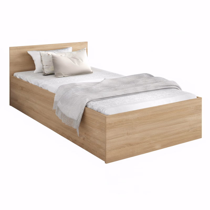 Elvisia Posteľ DESA s roštom | 90 x 200 cm Farba: dub sonoma