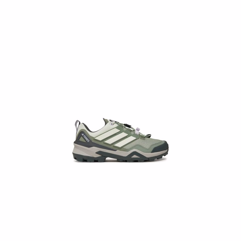 Dámska nízka turistická obuv ADIDAS Terrex Skychaser W linen green off white silver dawn