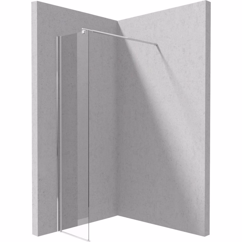 Deante Kerria Plus, sprchová zástena typu Walk-In, systém Kerria Plus - 40 cm, chrómová, DEA-KTS_084P