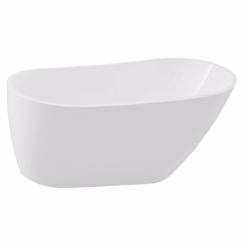 AQUALINE - TISA voľne stojaca vaňa 150x75cm, biela E1575