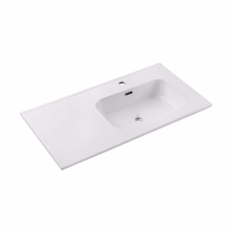 ArtCom Keramické umývadlo GO2 90 P | biely lesk 90 cm