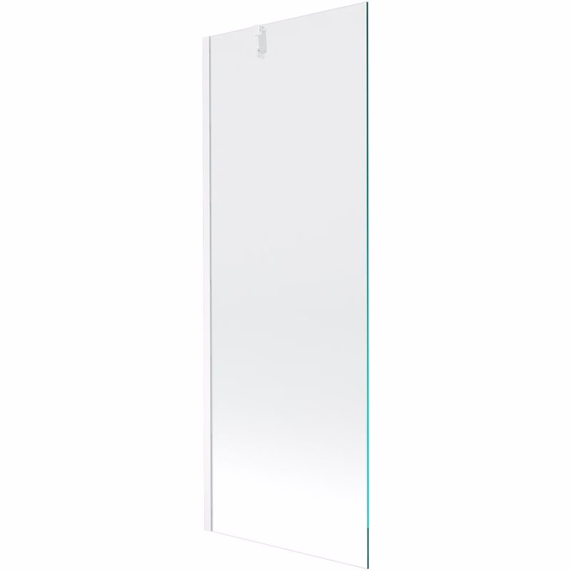 MEXEN/S - Next vaňová zástena FIX 70x150, transparent, biela 895-070-000-00-00-20