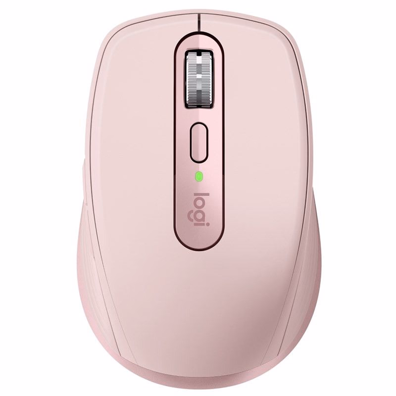 Logitech myš MX Anywhere 3S - bezdrôtová/bluetooth/darkfield/6 tlačidiel/8000dpi/usb-c/tichá/ružová