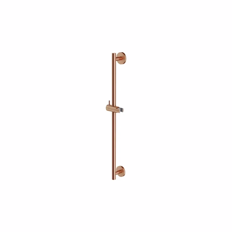 OMNIRES - Sprchová tyč s posuvným držiakom, 66 cm, brúsená meď DR12CPB