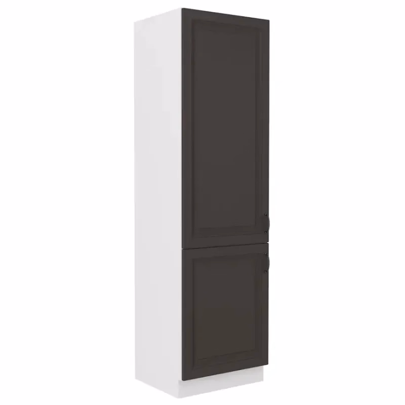 Kuchynská skrinka STILO grafit mat/biela 60dk-210 2f