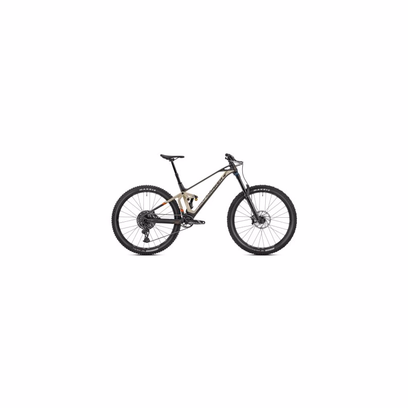 Horský bicykel MONDRAKER Superfoxy Carbon R, carbon desert grey orange