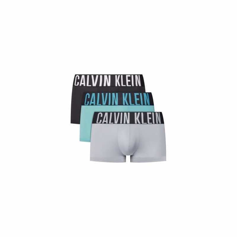 Pánske boxerky CALVIN KLEIN 3 PACK-LOW RISE TRUNK 3PK