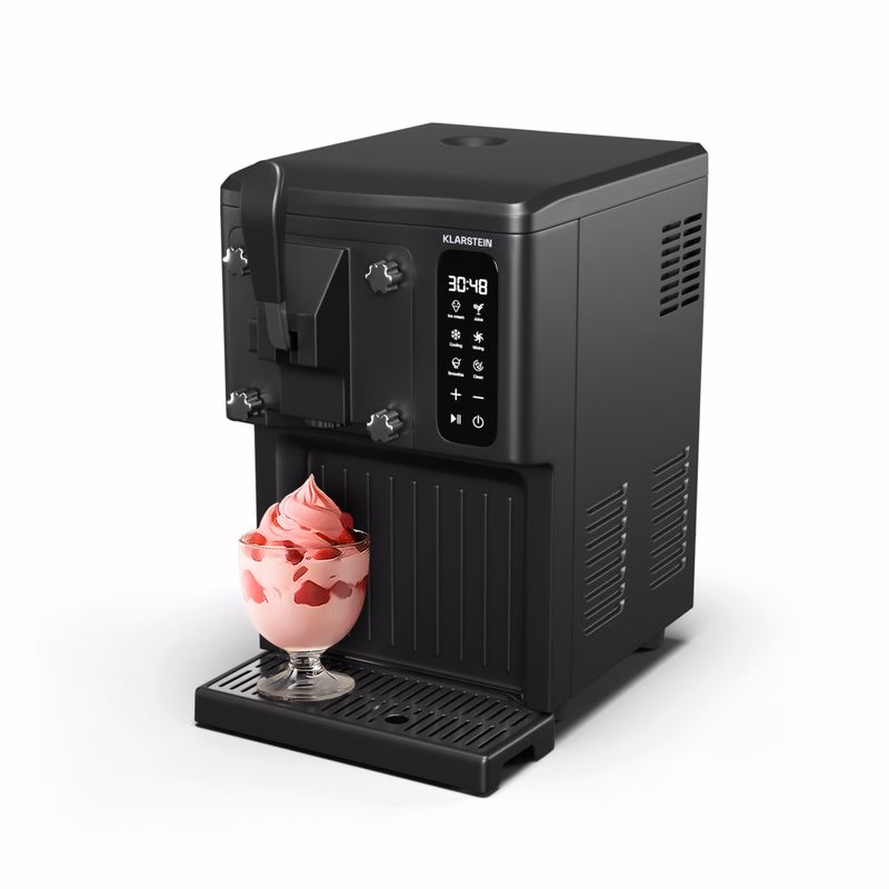 Klarstein Sweet Sundae zmrzlinovač, zmrzlina, smoothies a mliečne koktaily, automatické čistenie