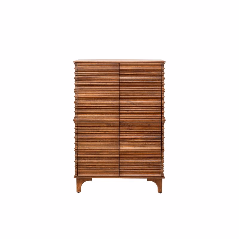 Santos komoda 90x136 cm hnedá
