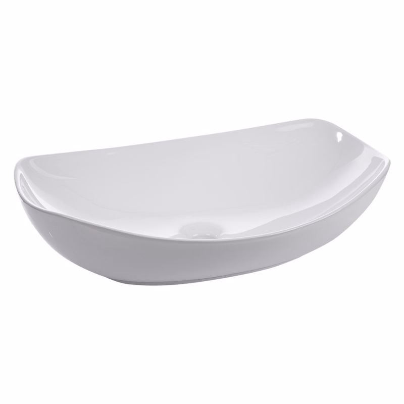 KERRA - Umývadlo na dosku KR-901 (biele) 5907548117502