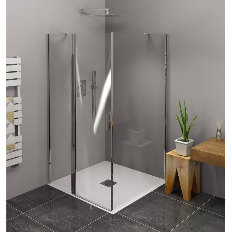 POLYSAN - ZOOM štvorcová sprchová zástena 900x900, L/P varianta ZL1390ZL3290