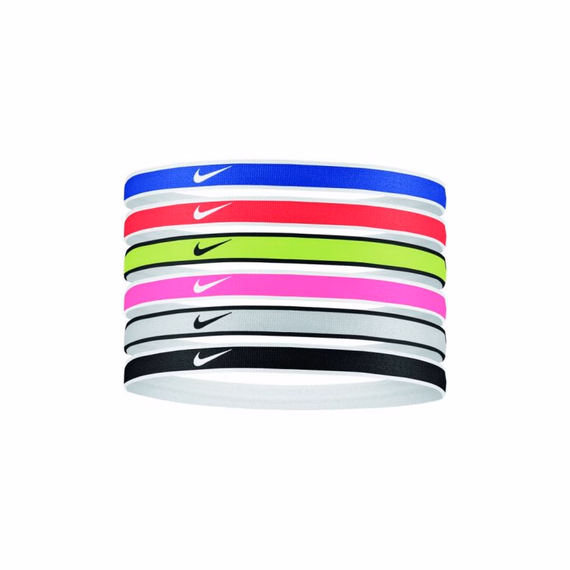 Čelenka NIKE SWOOSH HEADBANDS 6PK UR GR VT