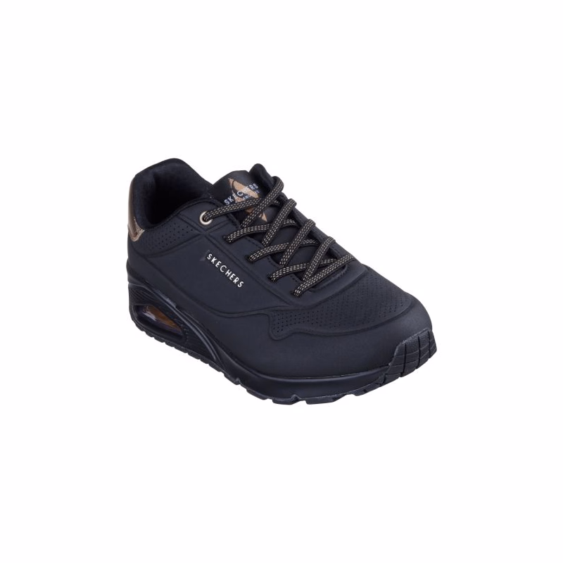 Dámska rekreačná obuv SKECHERS Uno Shimmer Away W black