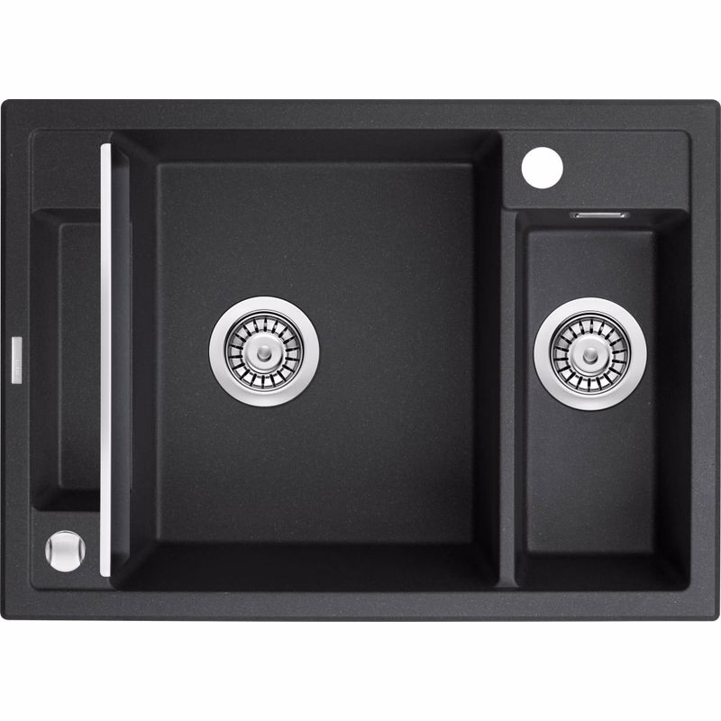 DEANTE DEANTE - Magnetic grafit metalic - Magnetic Granitový drez, 1.5 - bowl ZRM_G503