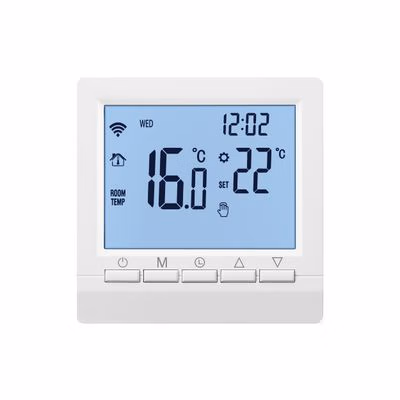 Termostat ME83WIFI SMART digitálny pre kotol aj podlah. Kúrenie 3A/16A WiFi (ETEK)