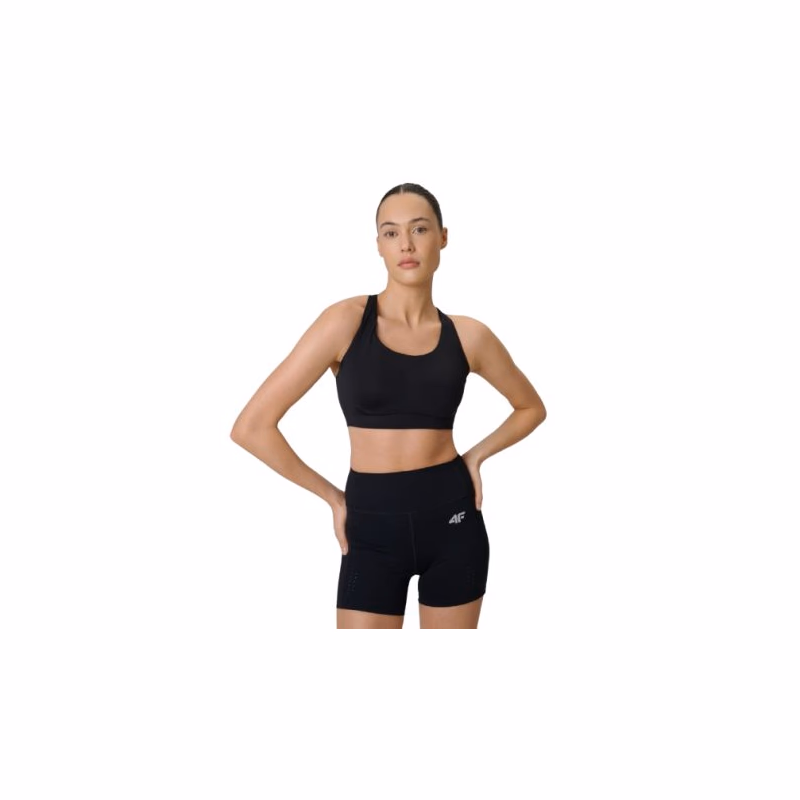 Dámska tréningová športová podprsenka 4F SPORT BRA F222-20S-DEEP BLACK
