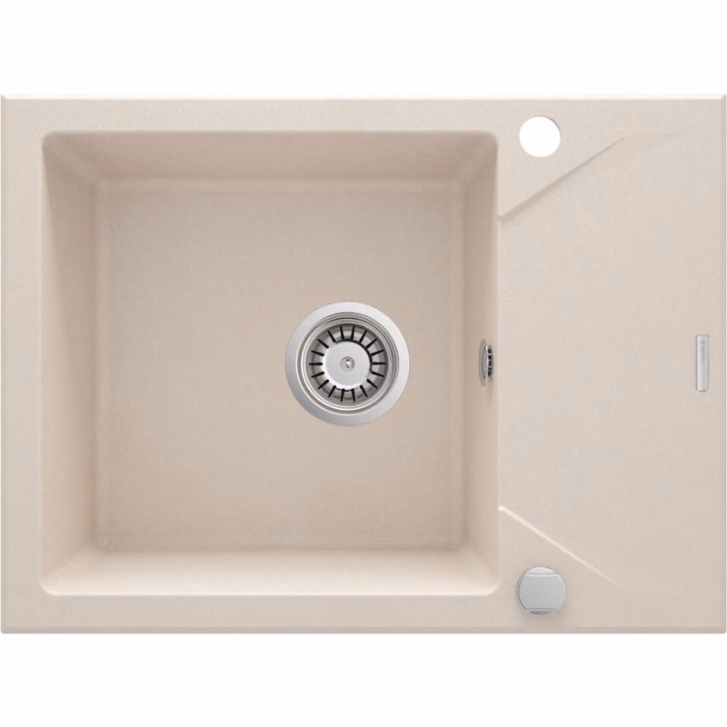 DEANTE DEANTE - Evora beige - Granitový drez s odkvapkávačom ZQJ_511A