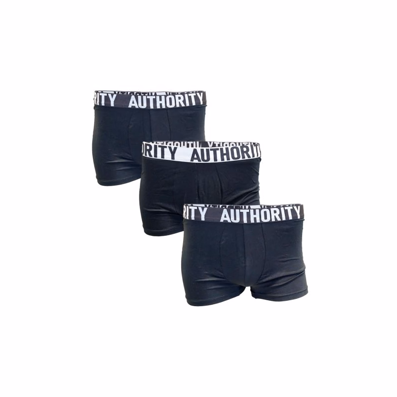 Pánske boxerky AUTHORITY B - BAPE 3PCK BLK