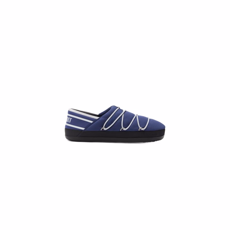 Nízke zimné topánky MOON BOOT MB ICON SLIPPER-F003 MOONBLUE