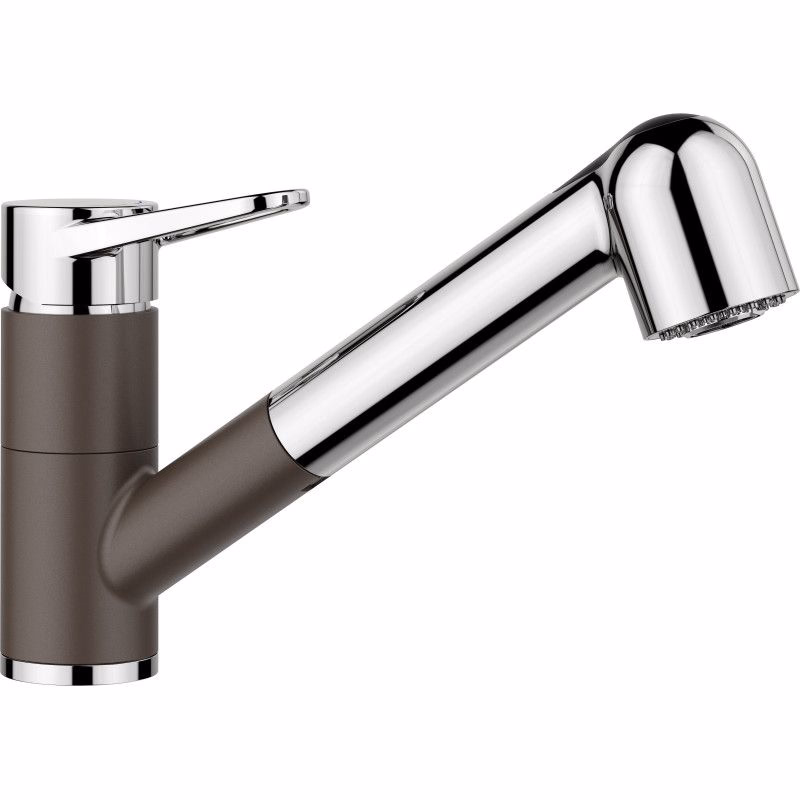 Blanco Wega II-S silgranit/chróm káva + Dodatočná extra zľava 5% po vložení do košíku !