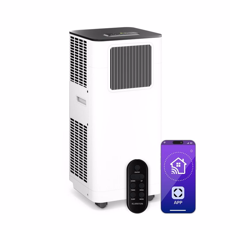 Klarstein Breeze Box mobilná klimatizácia | 11000 BTU | 32 cm | 51 m² | Energetická trieda A