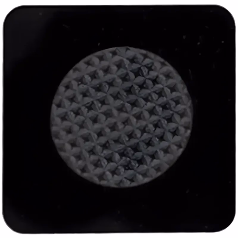 Doraz dverí samolepiaci Smart 50x50 mm čierna