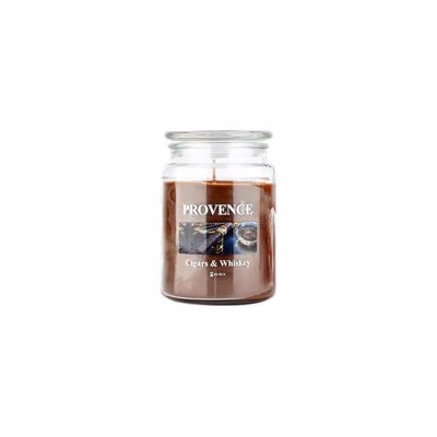 UTC Vôňová sviečka CIGARS WHISKEY, 510 g — doba horenia 85–95 hodín. 565118