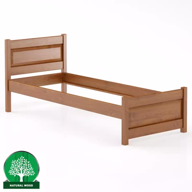 Posteľ buková LK120–90x200 cherry