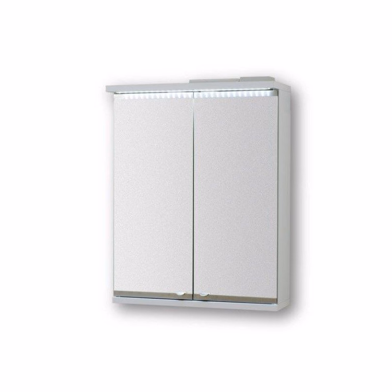 OLSEN SPA - Vrchný zrkadlová skrinka NICE s LED osvetlením - Rozmery skriniek - 80 × 64 × 15 cm OLNNIC80