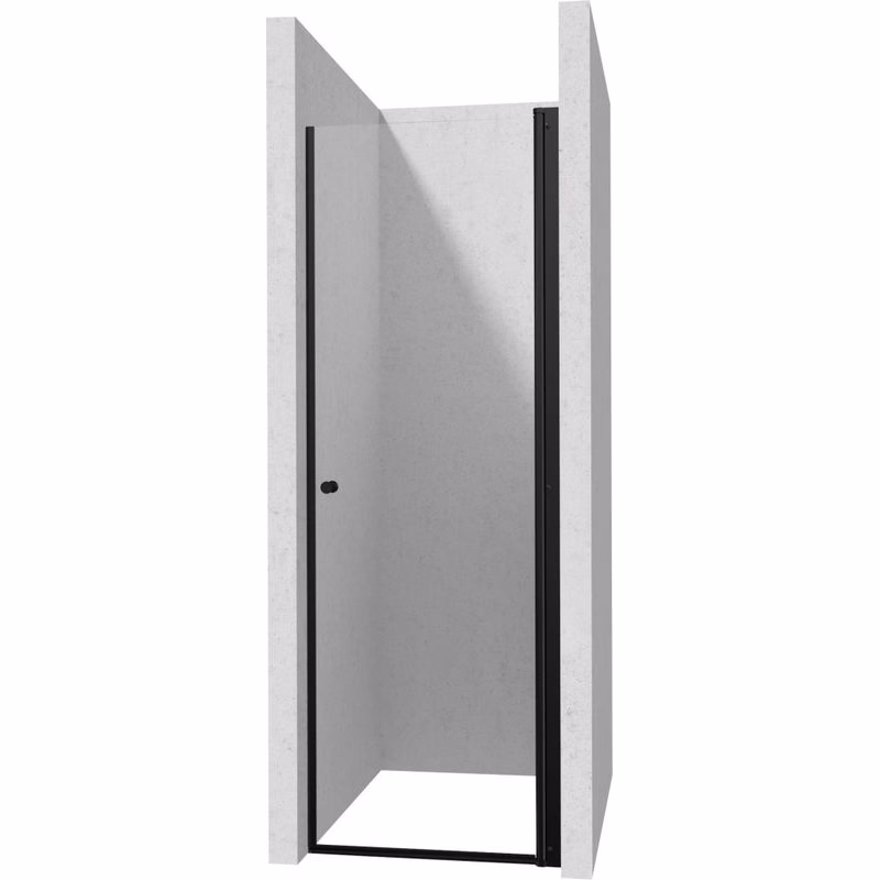 DEANTE - Kerria Plus nero Sprchové dvere bez stenového profilu, 80 cm KTSWN42P
