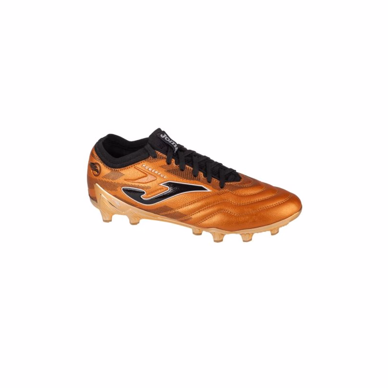 Pánske futbalové kopačky outdoorové JOMA Powerfull Cup M FG gold black