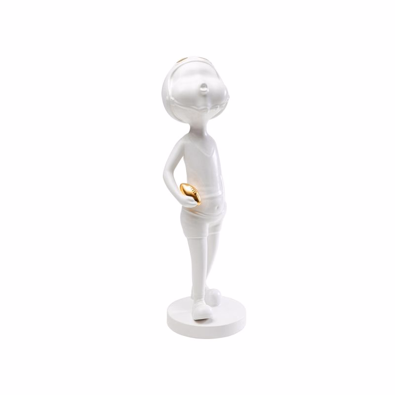 Ball Girl dekorácia biela 41 cm