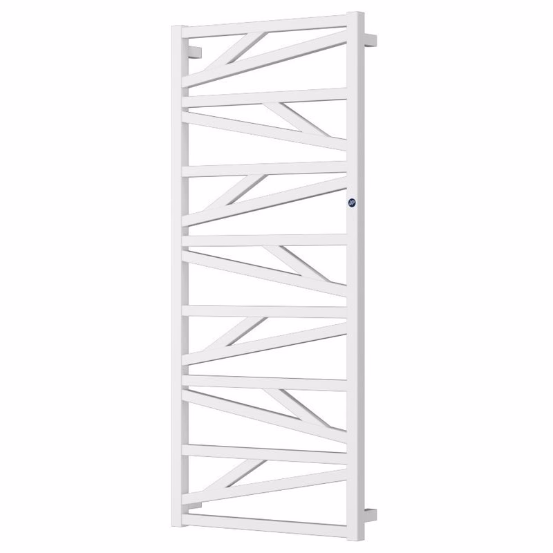 Instalprojekt - Kúpeľňový radiátor TRICK - Farba radiátora - Biela, Pripojenie radiátora - Stredové 50 mm, Rozmer radiátora - 530 × 1187 mm, výkon 559 W RADTRK501235SP