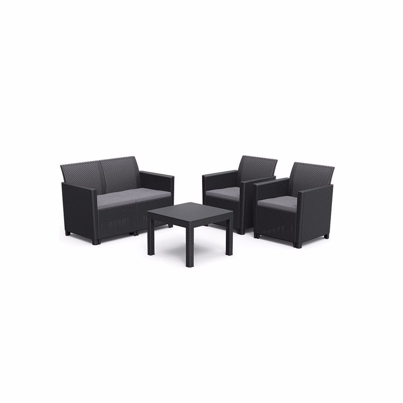 KETER Záhradný set CLARA 2 small table | grafit