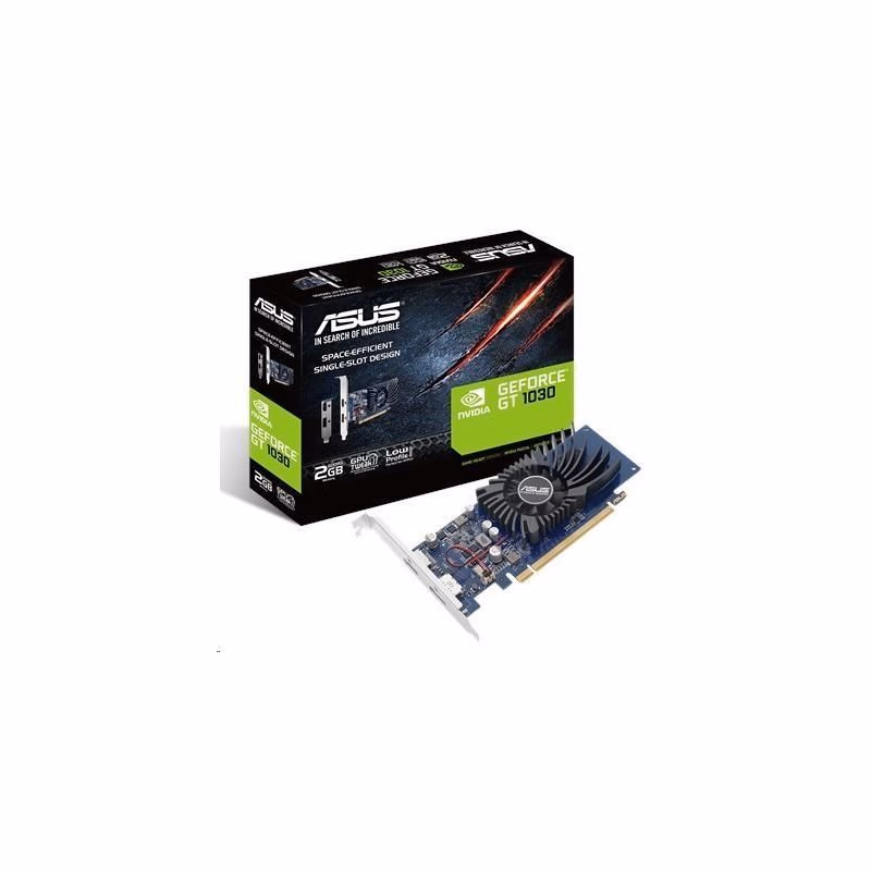 ASUS VGA NVIDIA GeForce GT 1030 BRK 2G, 2G GDDR5, 1xHDMI, 1xDP