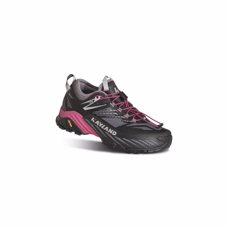 Dámska nízka turistická obuv KAYLAND Duke Ws Gtx, Black Fuchsia
