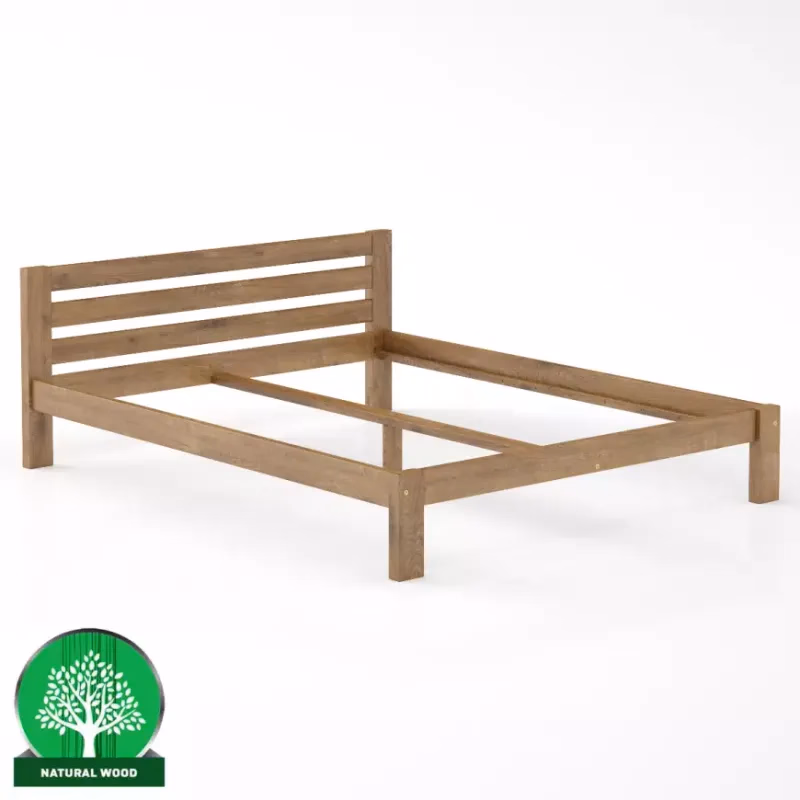 Posteľ borovica LK105–160x200 dub