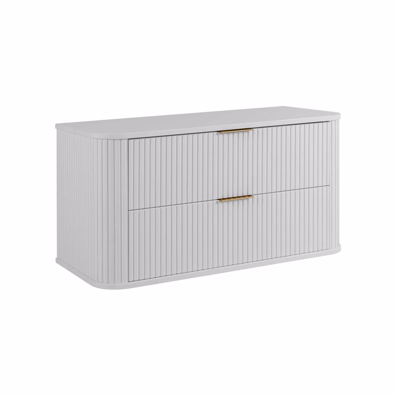 Elvisia Skrinka pod umývadlo ELEGANCE White | 100 cm