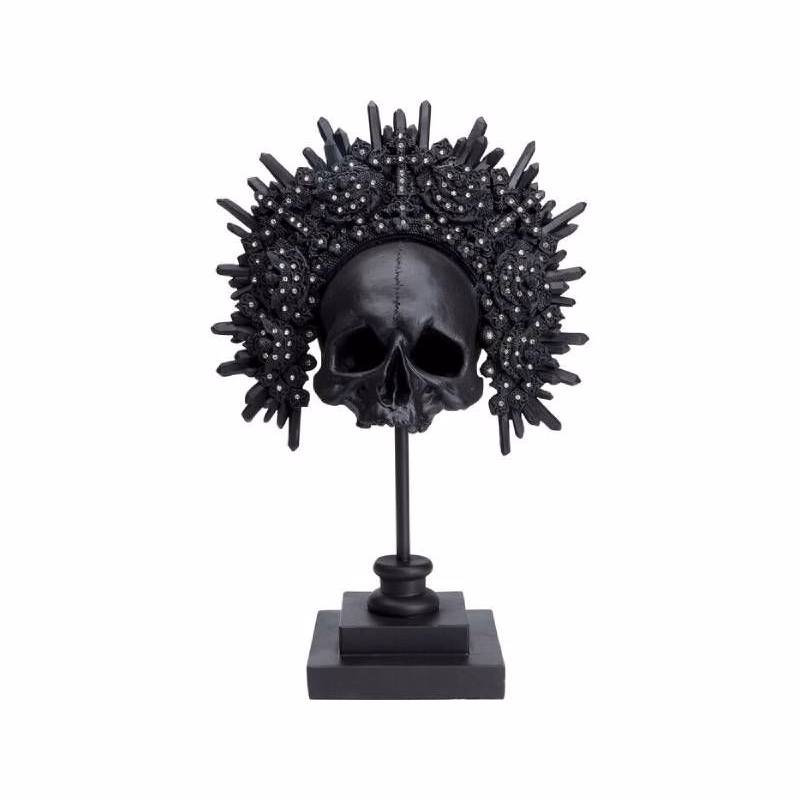 King Skull dekorácia čierna
