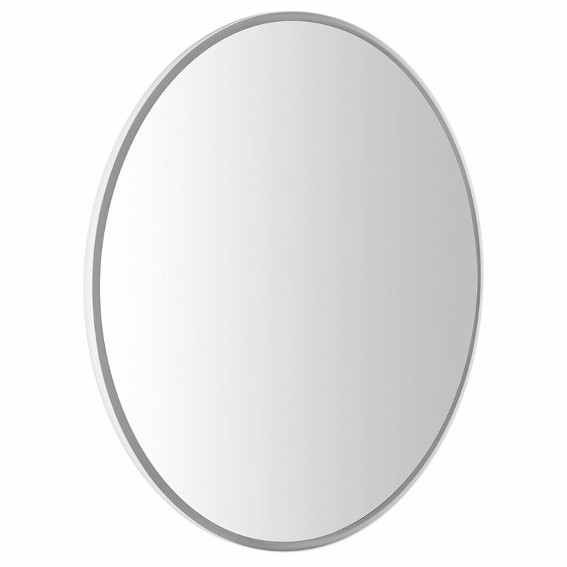 SAPHO - FLOAT LED podsvietené zrkadlo, ø 74cm, biela 22574