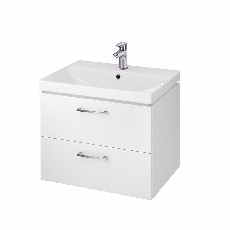 CERSANIT - SET 802 LARA CITY 60 Biela skrinka + umývadlo S801-142-DSM