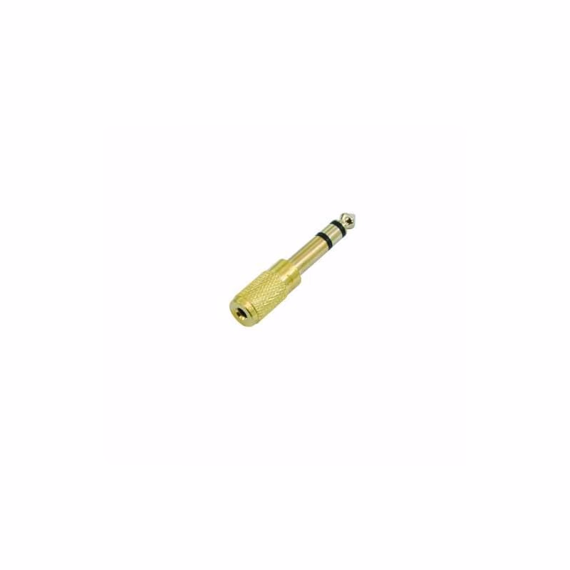 Electronic-Star 3,5 mm jacková zástrčka na 6,3 mm jackový adaptér, stereo
