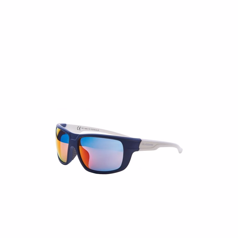 Slnečné okuliare BLIZZARD Sun glasses PCS708130, rubber dark blue, 75-18-140