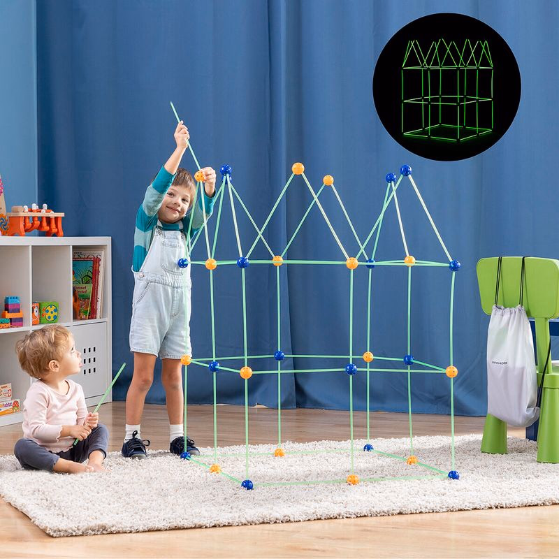 Archikitt Stavebnice pevnosti pre deti 85 kusov