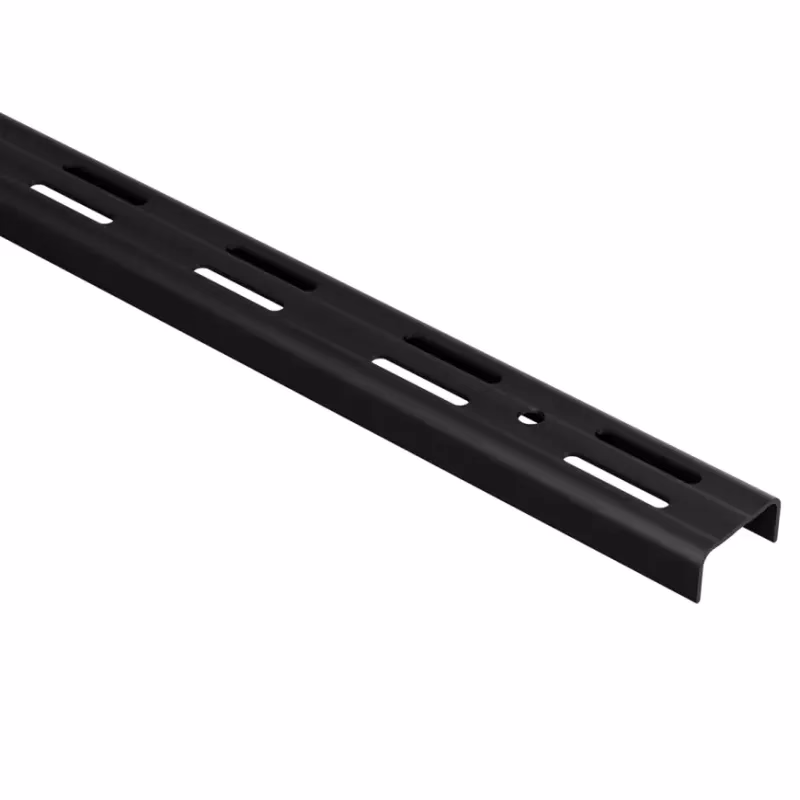 Dvojradová lišta 25x12 mm 500 mm čierna matná