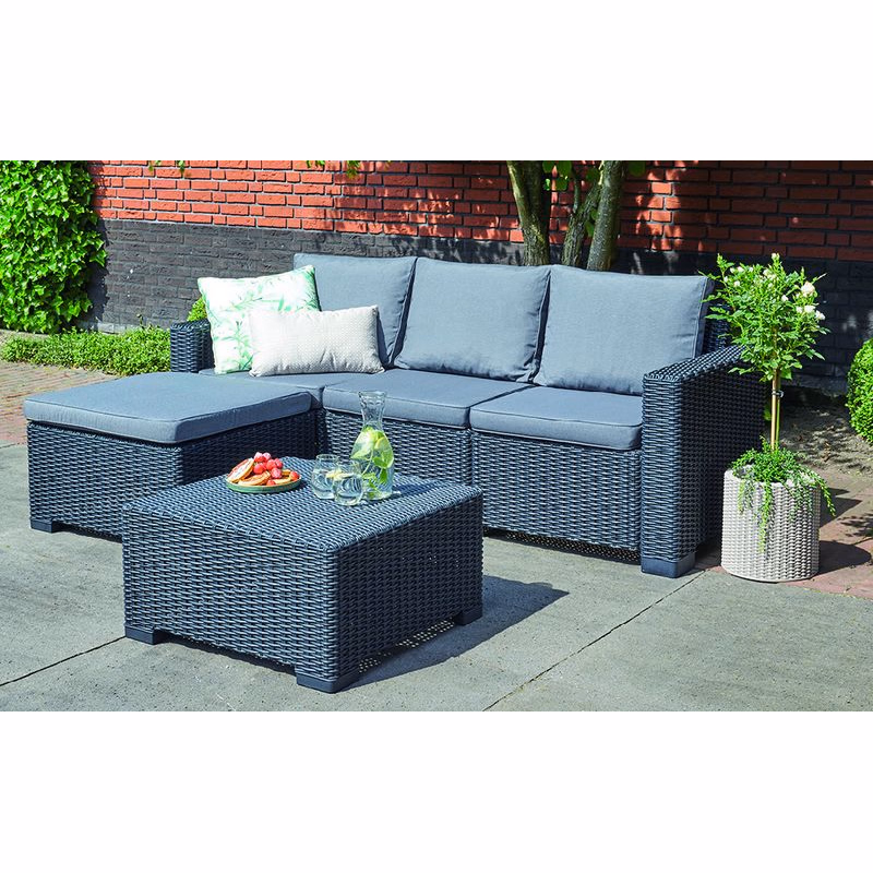 KETER Záhradný set FLORIDA chaise longue | grafit