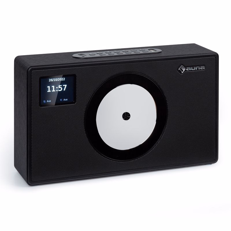 Auna Vertico Swing DAB | DAB+ rádio so Swing CD prehrávačom | FM/DAB+ | AUX | BT | USB