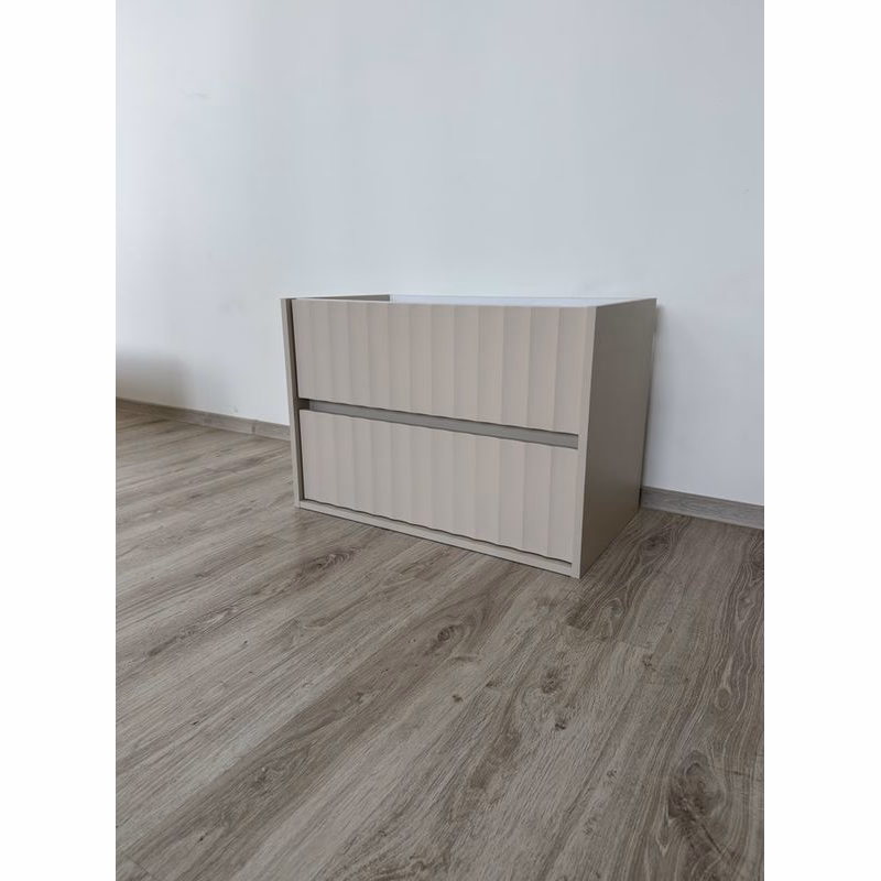 Elvisia Skrinka pod umývadlo DELA Cashmere 80 cm | zmontovaná