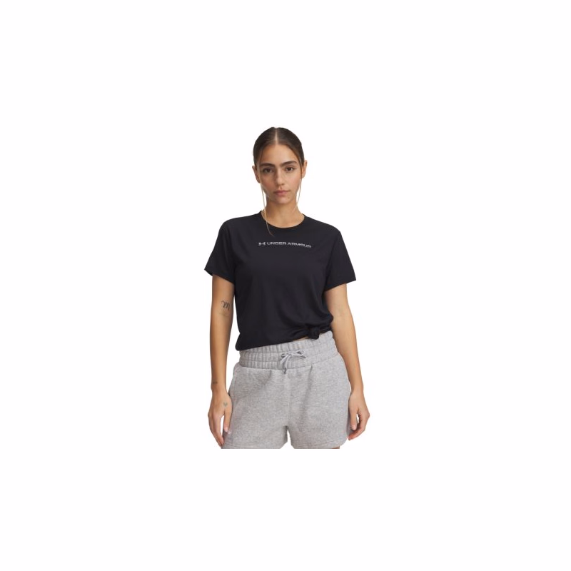 Dámske tréningové tričko s krátkym rukávom UNDER ARMOUR UA TECH PTH GRAPHIC SSC-BLK